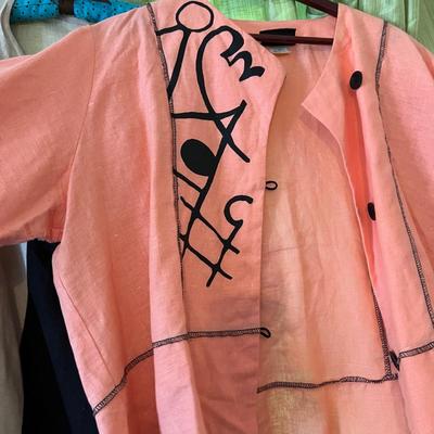 12 Pc. Lot Designer Ahni Women's Clothing Sz L-XL "Wearable Art"