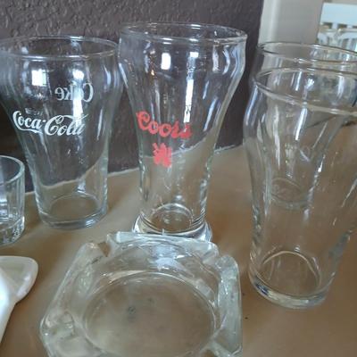 Mixed Barware & Drinkware - Shot glasses - Stemware - Wind cork puller and corks - and more!