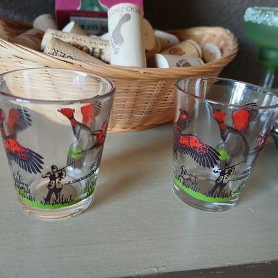 Mixed Barware & Drinkware - Shot glasses - Stemware - Wind cork puller and corks - and more!