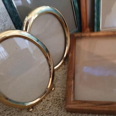 Assorted Picture Frame Lot – Mixed Styles & Sizes