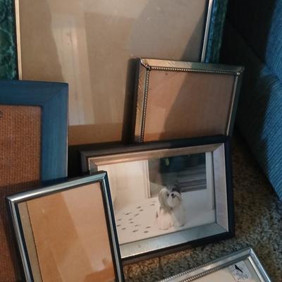 Assorted Picture Frame Lot – Mixed Styles & Sizes