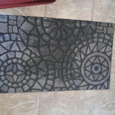 Lot of 3 Accent Rugs & Mats – Indoor/Outdoor Use