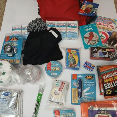 Preppers GO BAG Complete Emergency Survival Kit – Backpack + Supplies + Books