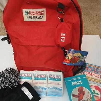 Preppers GO BAG Complete Emergency Survival Kit – Backpack + Supplies + Books
