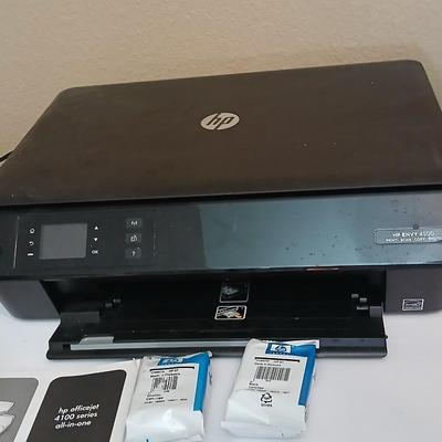 HP ENVY 4500 All-in-One Printer Bundle – Ink, Software, Paper & Manual