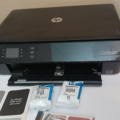HP ENVY 4500 All-in-One Printer Bundle – Ink, Software, Paper & Manual