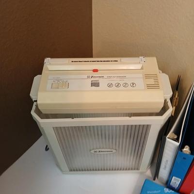 Emerson Paper Shredder & Office Supply Lot – Binders, Calculator, Paper & More