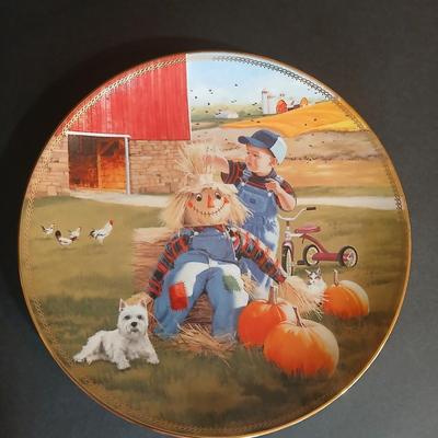 Lot of 5 Donald Zolan “Puppy Pals” Collector Plates – Danbury Mint Limited Editions Westie lovers!