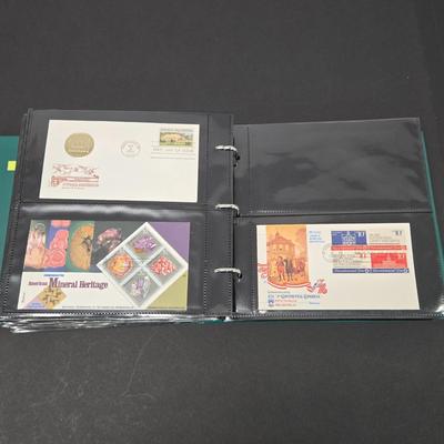 LOT 89: First Day Cover Album ,Filled