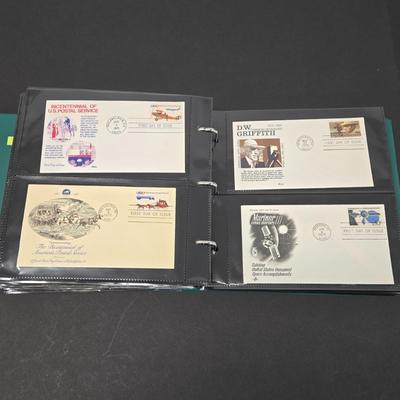 LOT 89: First Day Cover Album ,Filled
