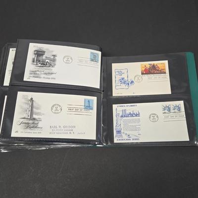 LOT 89: First Day Cover Album ,Filled