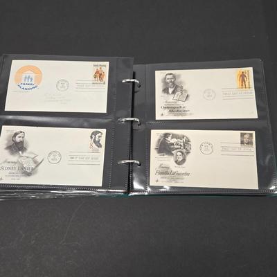 LOT 89: First Day Cover Album ,Filled