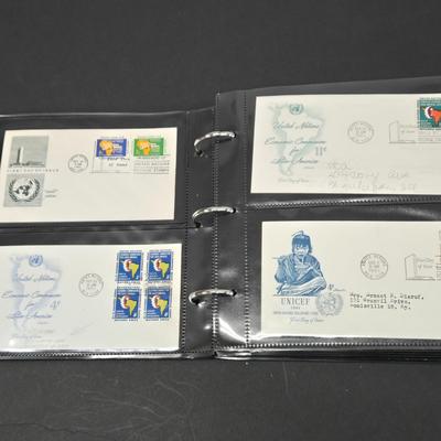 LOT 91: Mystic's First Day Cover Society Album, Mostly Filled