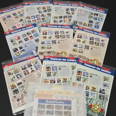 LOT 95: Mint Sets of Commemorative Stamps and More