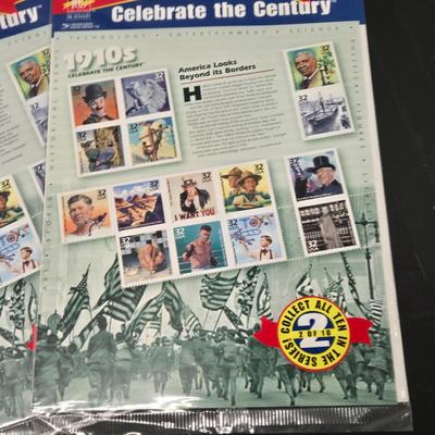 LOT 95: Mint Sets of Commemorative Stamps and More