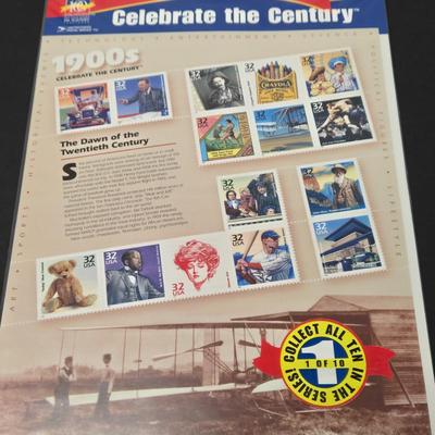 LOT 95: Mint Sets of Commemorative Stamps and More