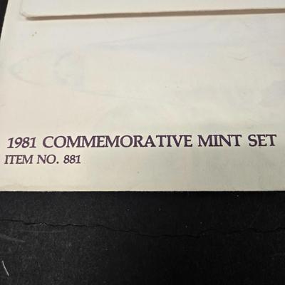 LOT 95: Mint Sets of Commemorative Stamps and More