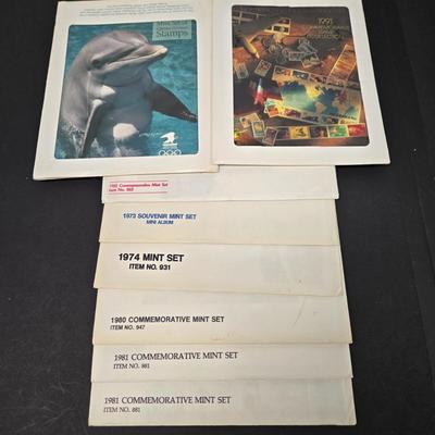 LOT 95: Mint Sets of Commemorative Stamps and More