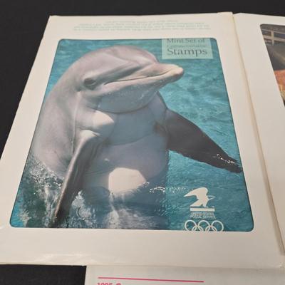 LOT 95: Mint Sets of Commemorative Stamps and More