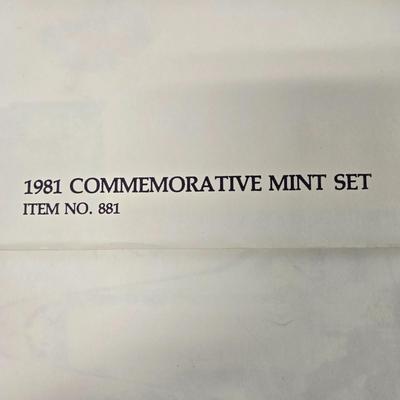 LOT 95: Mint Sets of Commemorative Stamps and More