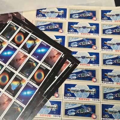 LOT 95: Mint Sets of Commemorative Stamps and More