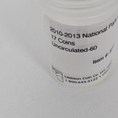 LOT 110: State and National Park Quarter Collection