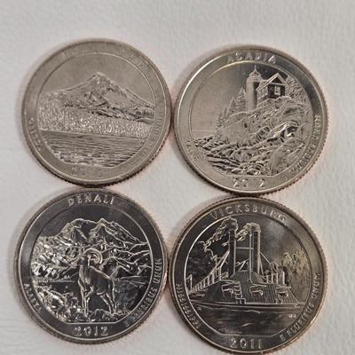 LOT 110: State and National Park Quarter Collection