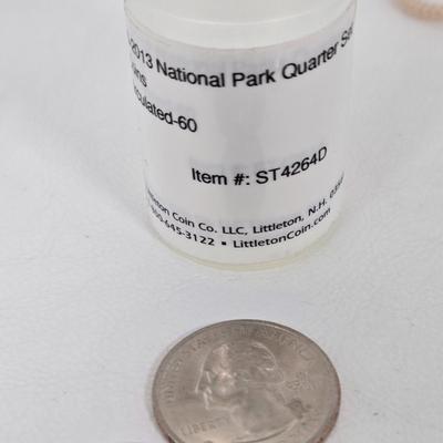 LOT 110: State and National Park Quarter Collection