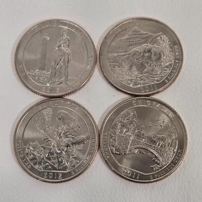 LOT 110: State and National Park Quarter Collection