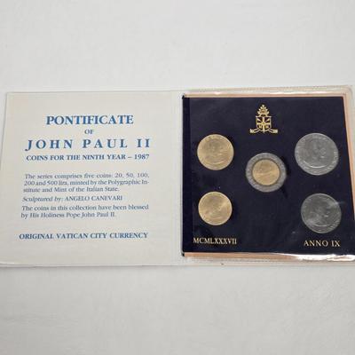LOT 111: United Kingdom, Vatican Coins and More