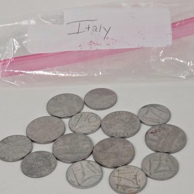 LOT 112: Coins and Bills From All Over the World
