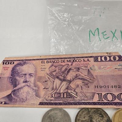 LOT 112: Coins and Bills From All Over the World