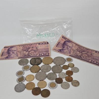 LOT 112: Coins and Bills From All Over the World