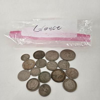 LOT 112: Coins and Bills From All Over the World