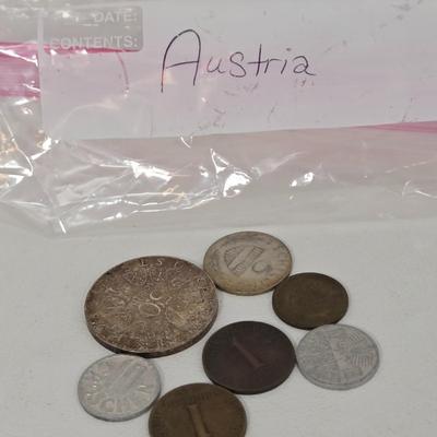 LOT 112: Coins and Bills From All Over the World