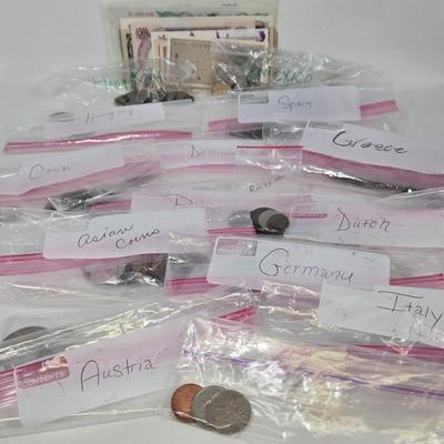 LOT 112: Coins and Bills From All Over the World
