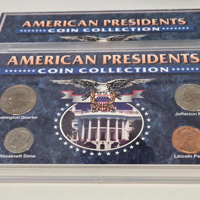 LOT 113: American President Coin Collection, Lincoln Kennedy Penny, and More