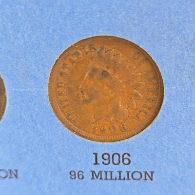 LOT 114: Indian Head Princess Coin, Indian Head Penny Collection, and More