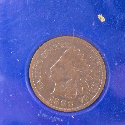 LOT 114: Indian Head Princess Coin, Indian Head Penny Collection, and More
