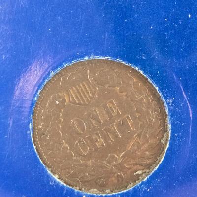 LOT 114: Indian Head Princess Coin, Indian Head Penny Collection, and More