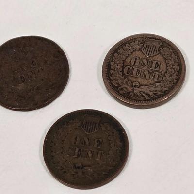 LOT 114: Indian Head Princess Coin, Indian Head Penny Collection, and More
