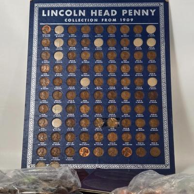 LOT 115: Pennies From Heaven: Multiple Types of Pennies