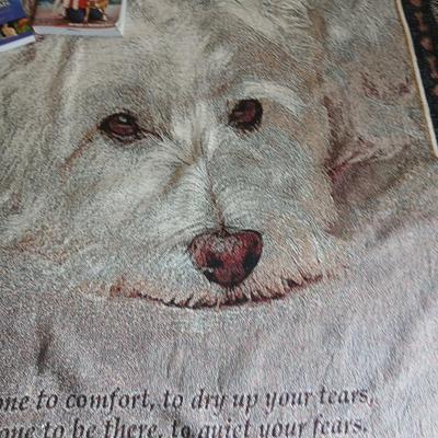 Westie Dog Lover’s Bundle – Blanket, Books, Pillow & Plush