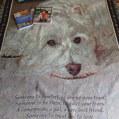 Westie Dog Lover’s Bundle – Blanket, Books, Pillow & Plush