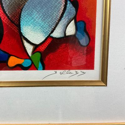 Sale Photo Thumbnail #229: Measurements:
32.5" width, 32.5" height,
Limited 113 out of 350
Signed