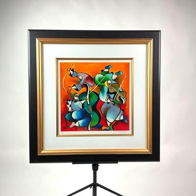 Sale Photo Thumbnail #231: Measurements:
32.5" width, 32.5" height,
Limited 113 out of 350
Signed