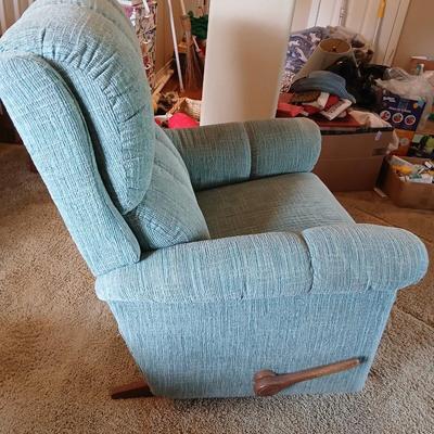 La-Z-Boy Teal Recliner Chair