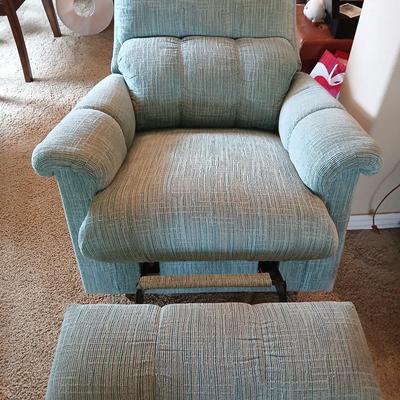 La-Z-Boy Teal Recliner Chair