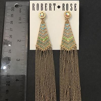 Robert Rose fashion dangle earrings