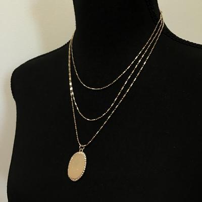 Sugar Fix multi layered faux stone, necklace